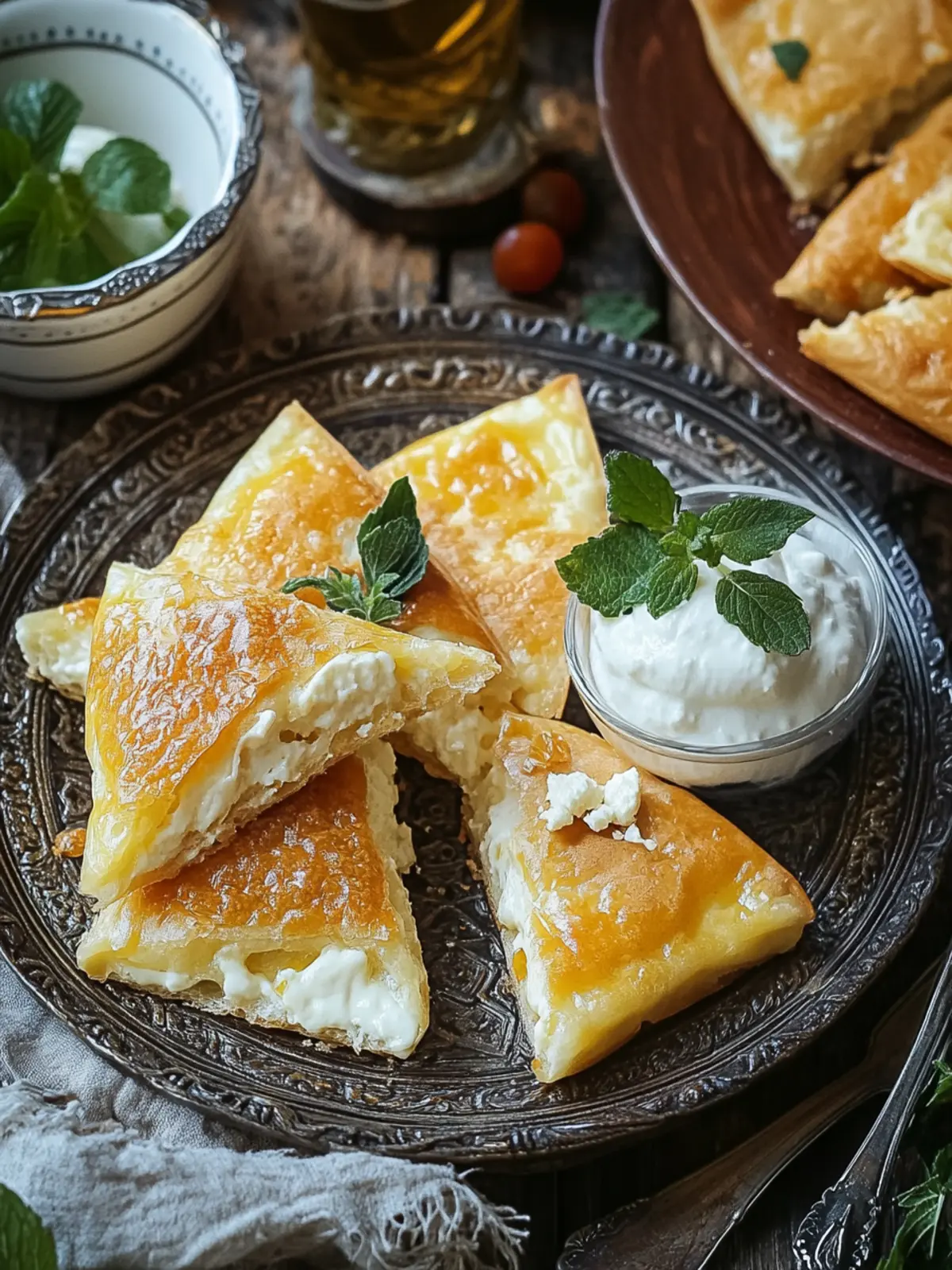Crispy Moroccan Cheese Briouat for Irresistible Snacking 5 Moroccan Cheese Briouat