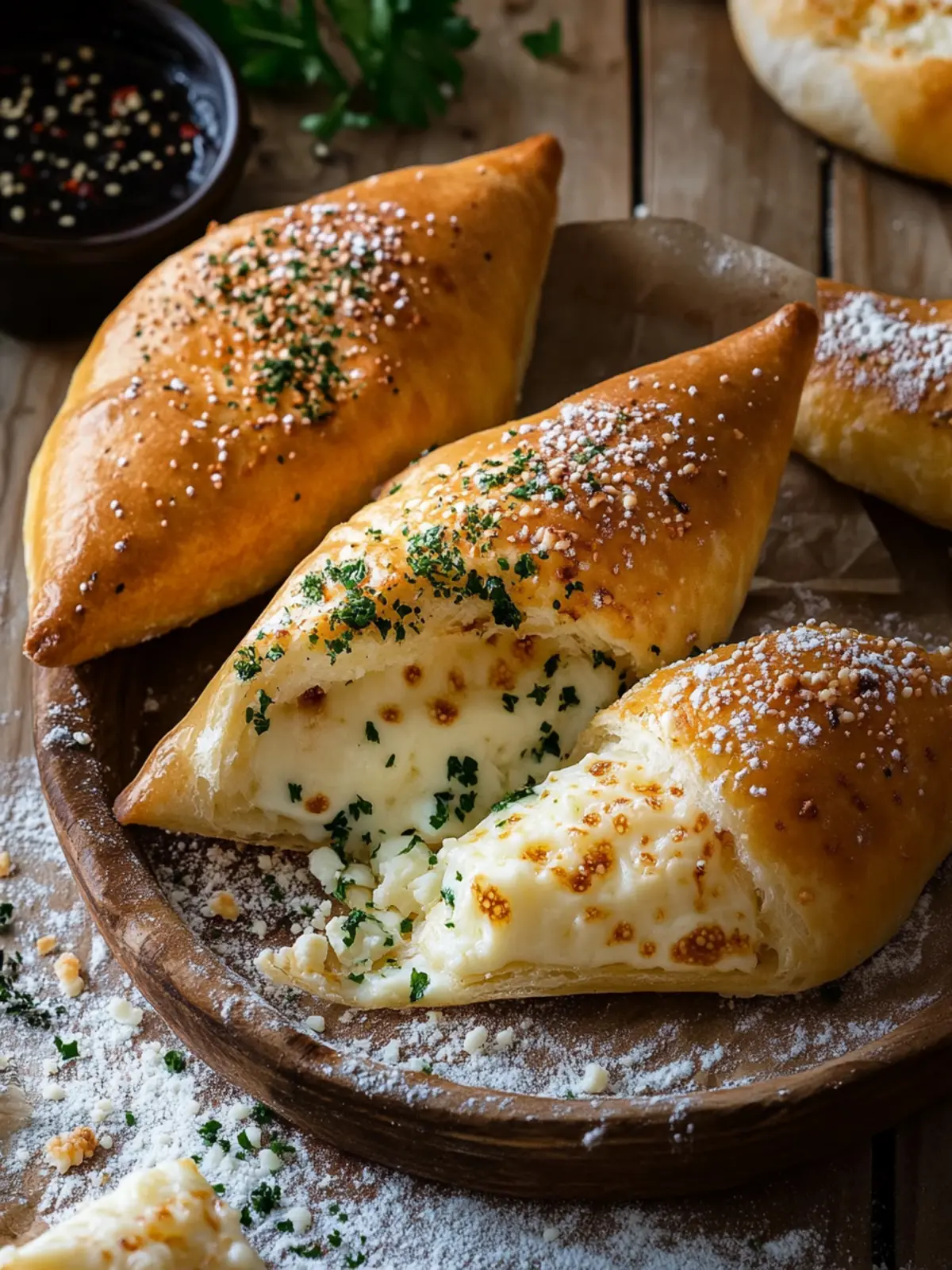 Cheese Fatayer: Irresistibly Cheesy Middle Eastern Treats 5 Cheese Fatayer
