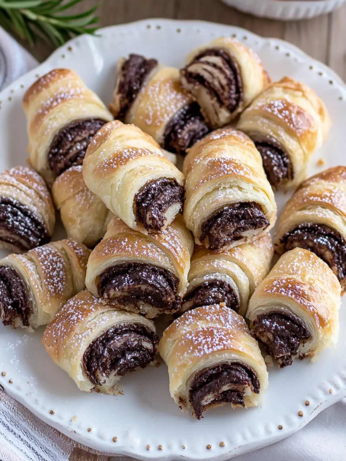 Irresistible Chocolate Rugelach: Flaky Pastry Perfection 4 Chocolate Rugelach