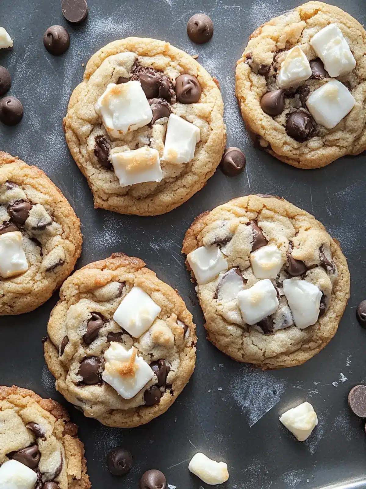 Smore's Chocolate Chip Cookies – A Chewy Summer Treat 3 Smore’s Chocolate Chip Cookies