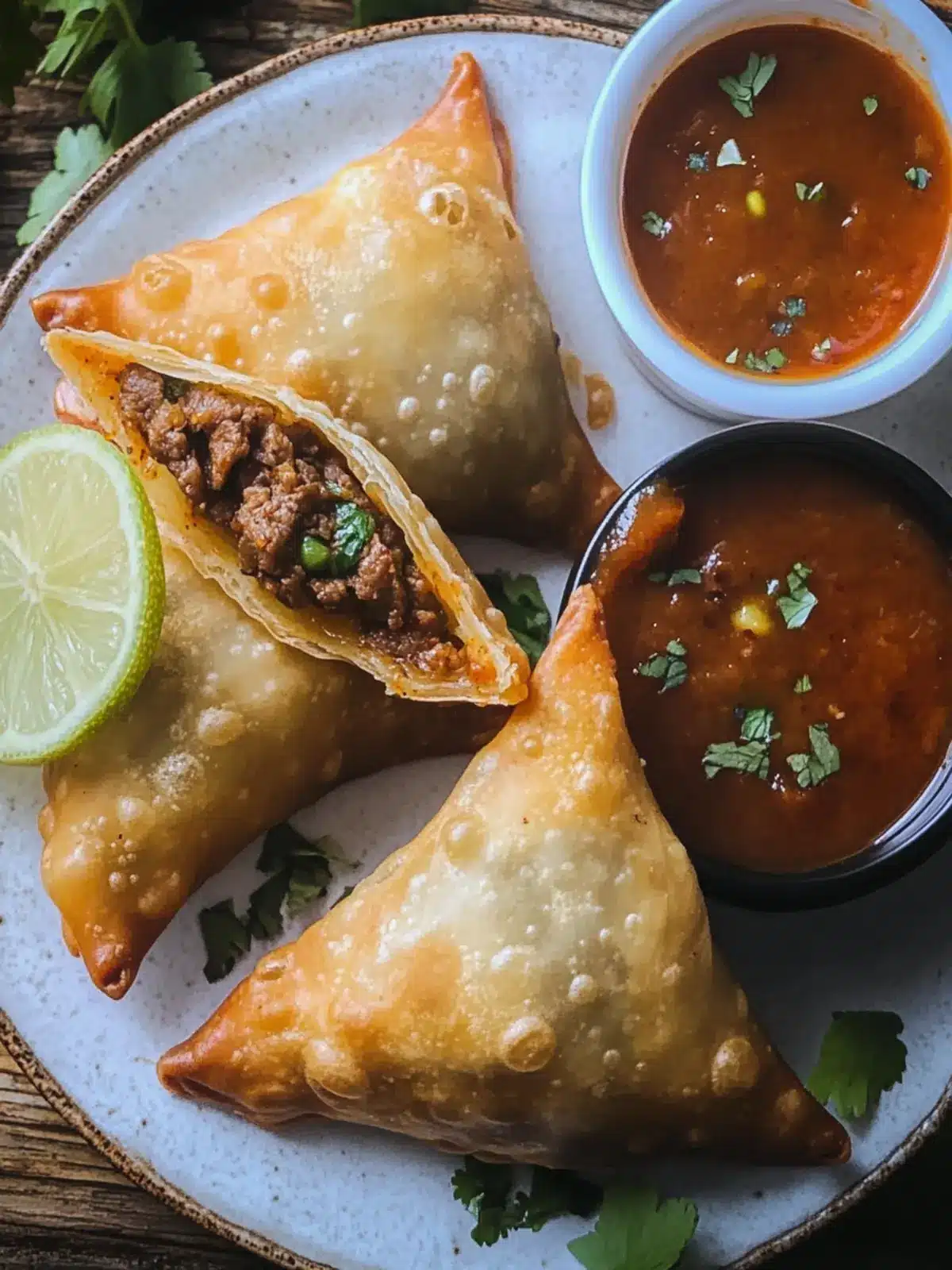 Spicy Beef Samosa Recipe for Flavorful Iftar Moments 3 spicy Beef Samosa