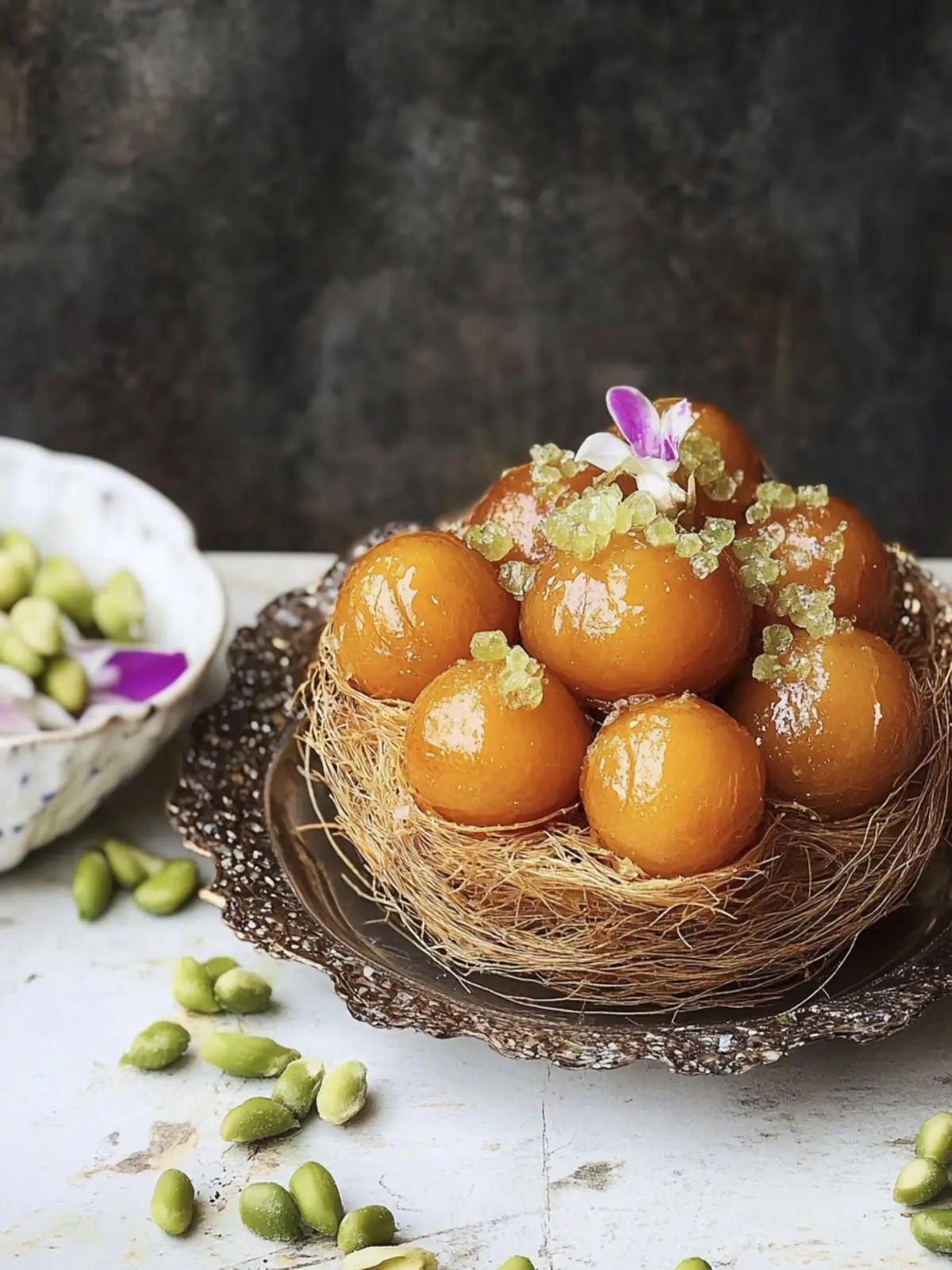 Gulab Jamun in Kunafa Nests: A Festive Fusion Treat 3 Gulab Jamun in Kunafa Nests