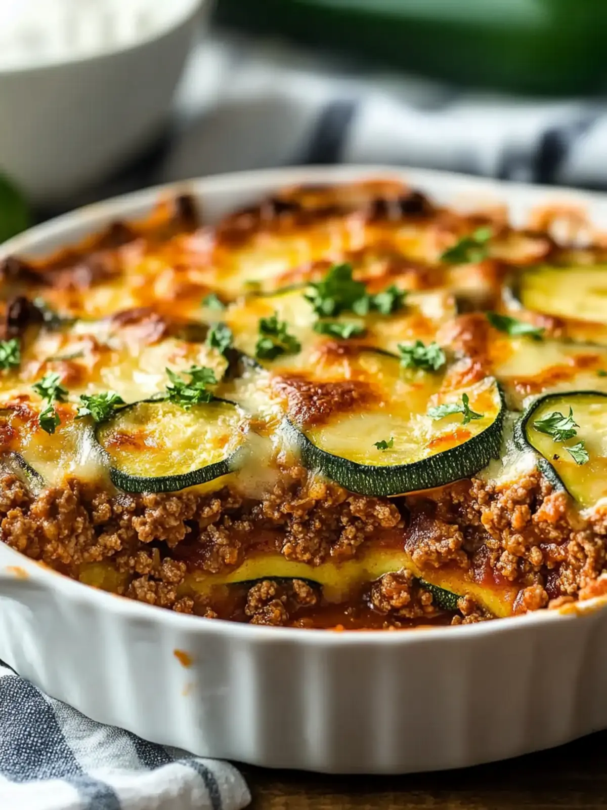Ground Beef Zucchini Bake: Your New Favorite Low-Carb Dish 3 Ground Beef Zucchini Bake