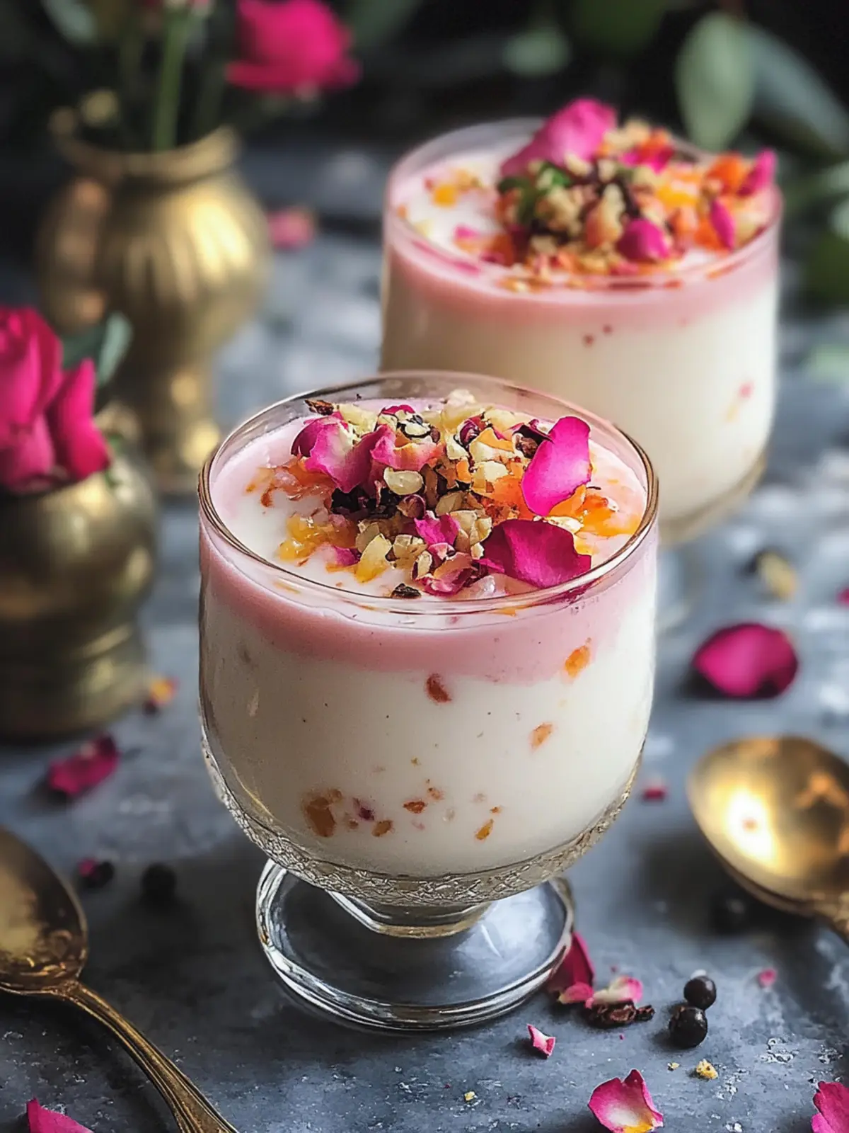Delight in Rose Rasmalai Falooda for a Festive Treat 3 Delight in Rose Rasmalai Falooda