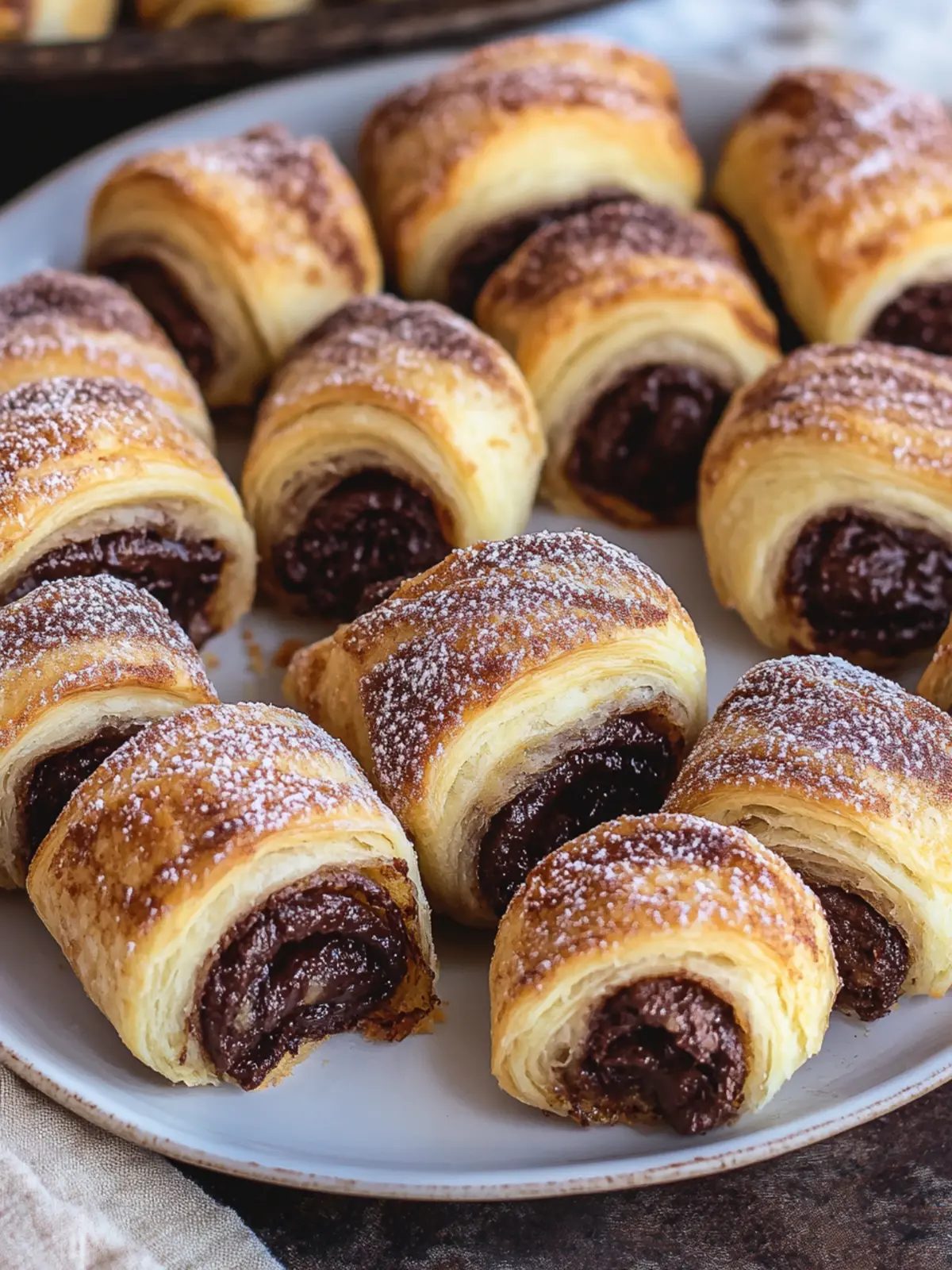 Irresistible Chocolate Rugelach: Flaky Pastry Perfection 3 Chocolate Rugelach