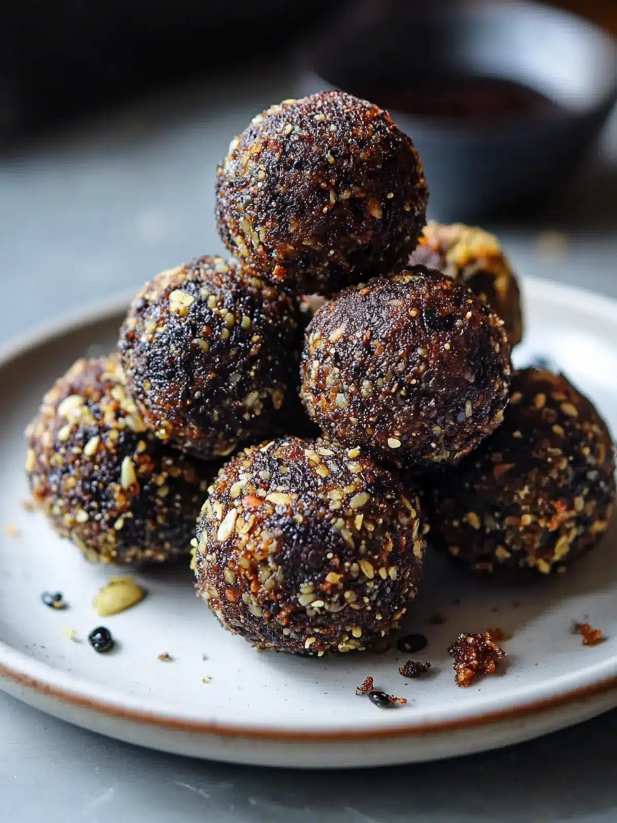 Savor Homemade Black Bean Balls: Easy, Flavorful, and Fun 2 Black Bean Balls