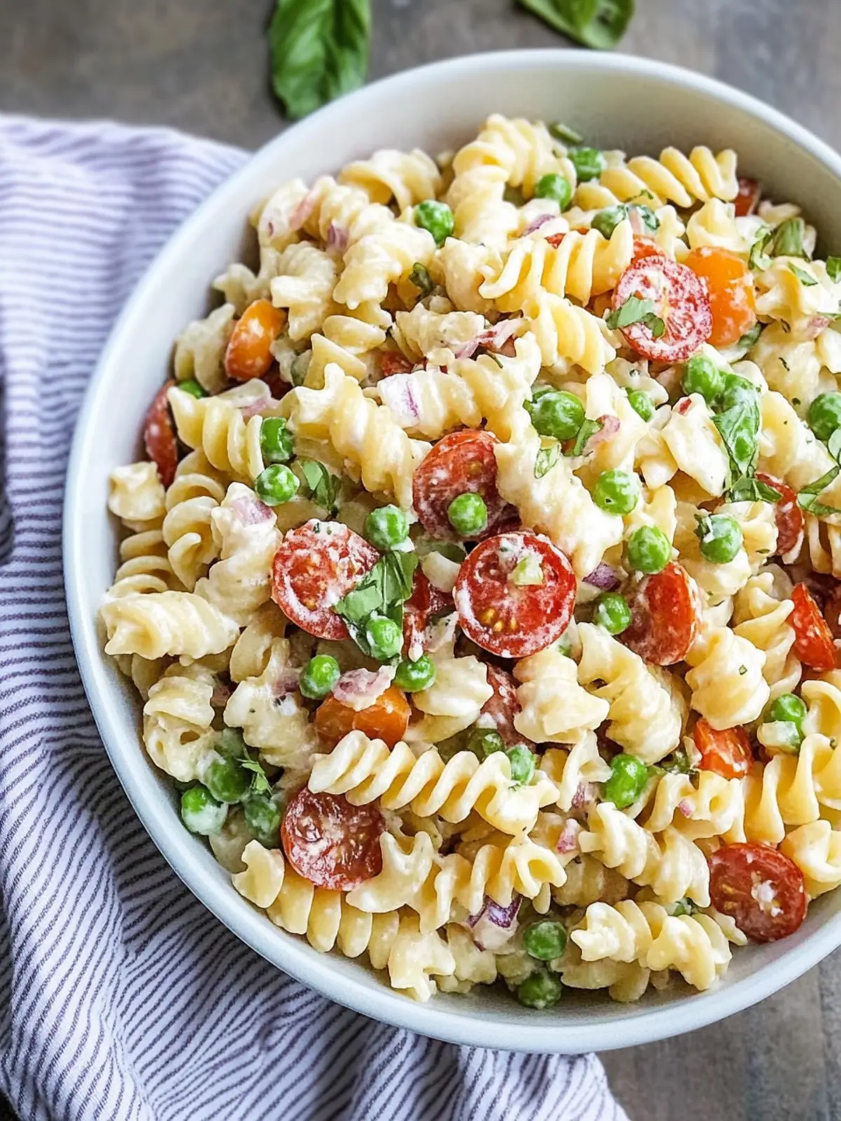 Creamy Pasta Salad Bliss: Quick, Customizable & So Delicious 4 Creamy Pasta Salad