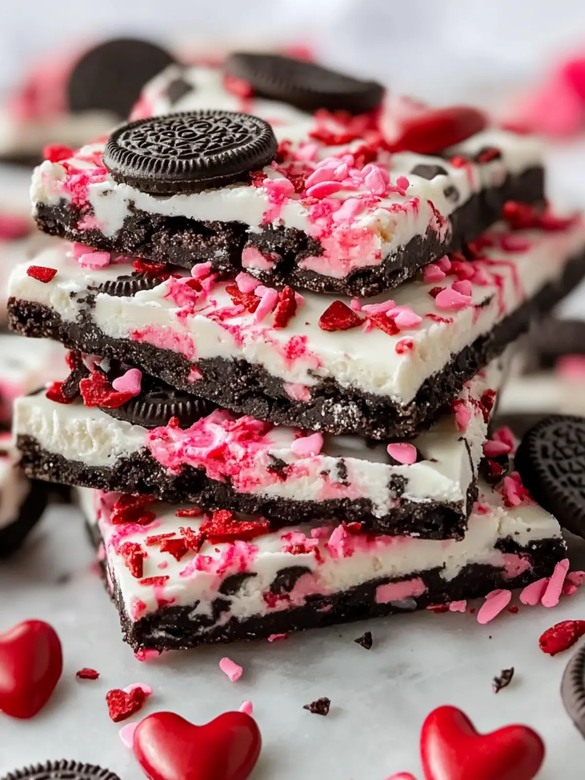 Irresistible Valentine’s Day Oreo Cookie Bark You’ll Adore 2 Valentine’s Day Oreo Cookie Bark