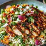 Chicken Shawarma Crispy Rice Salad – Quick & Easy Dinner Delight 6 Chicken Shawarma Crispy Rice Salad – Easy Middle Eastern Dinner Recipe