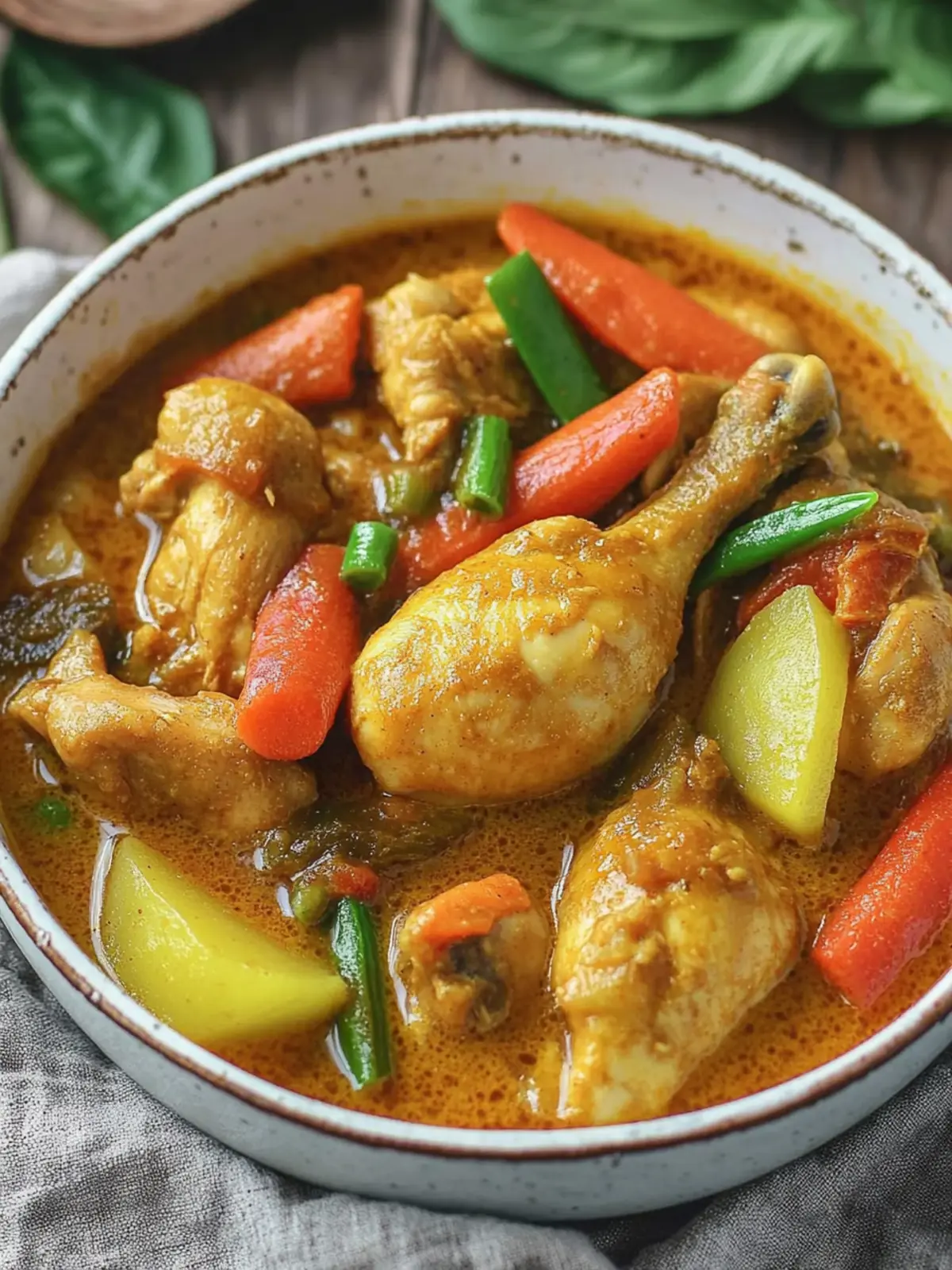Filipino Style Chicken Curry with Coconut Milk in 25 Minutes 5 Filipino Style Chicken Curry with coconut milk