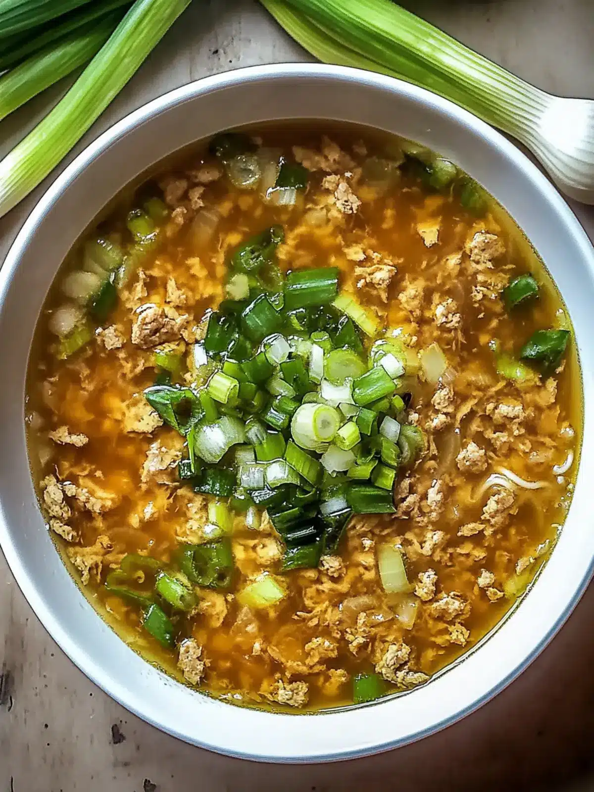 Cozy One-Pot Egg Roll Soup: Quick, Flavorful Comfort Tonight 3 Cozy One-Pot Egg Roll Soup with Green Onions and Ginger