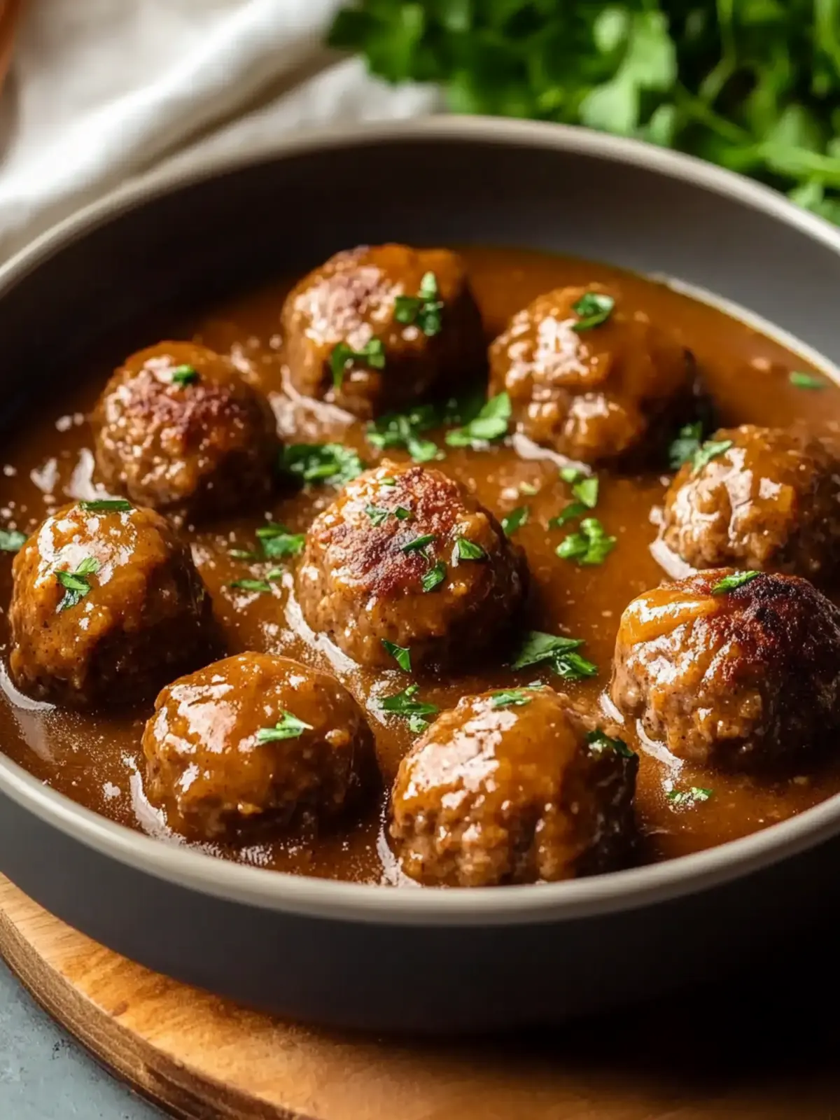 Ground Beef Meatballs and Gravy: Easy Comfort Food Delight 5 Ground Beef Meatballs and Gravy