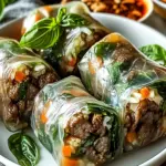 Thai Basil Beef Rolls: Your Quick Path to Flavorful Delight 10 Thai Basil Beef Rolls