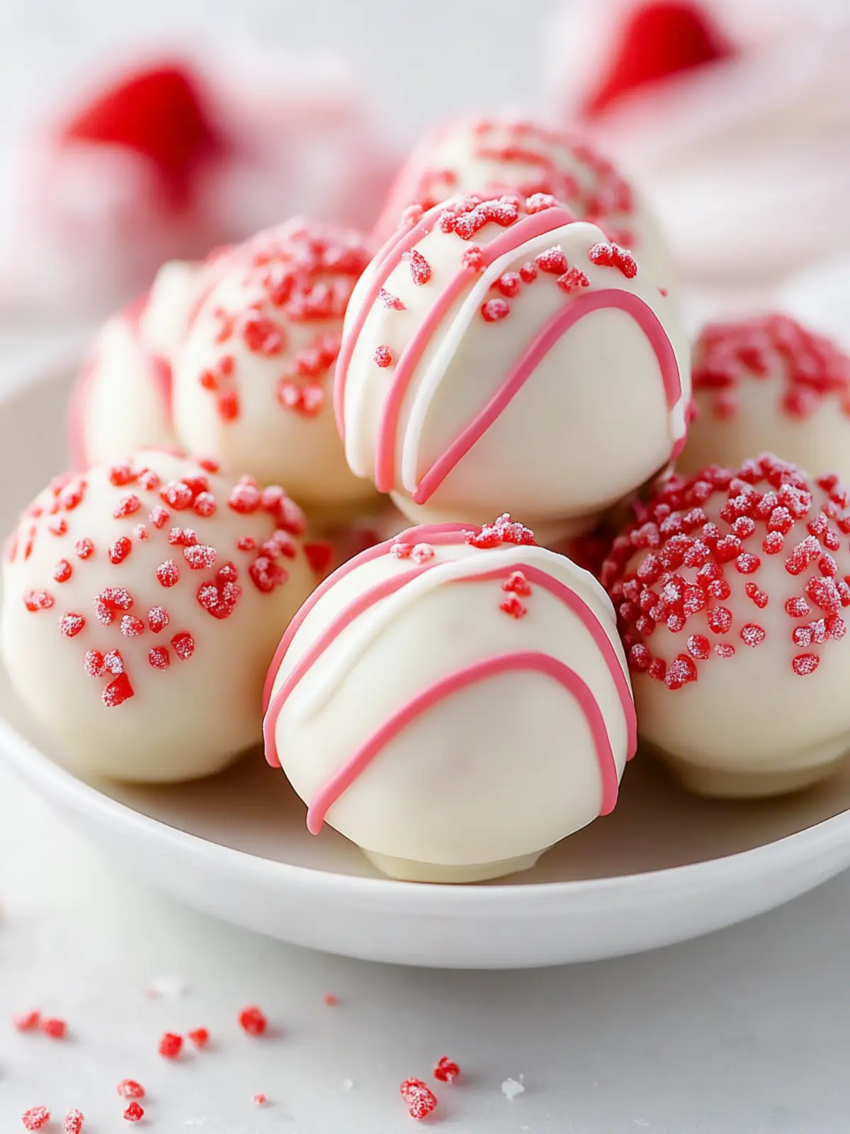 Irresistible Strawberry Shortcake Truffles for Easy Indulgence 2 Strawberry Shortcake Truffles
