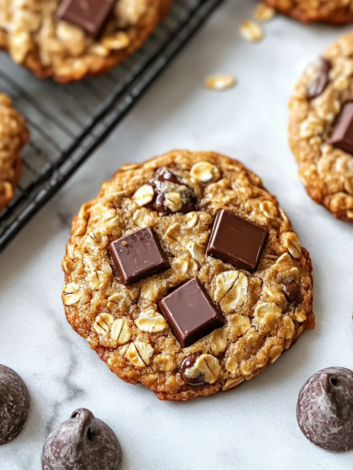 Melt-in-Your-Mouth Brown Butter Oatmeal Chocolate Chunk Cookies 5 Brown Butter Oatmeal Chocolate Chunk Cookies