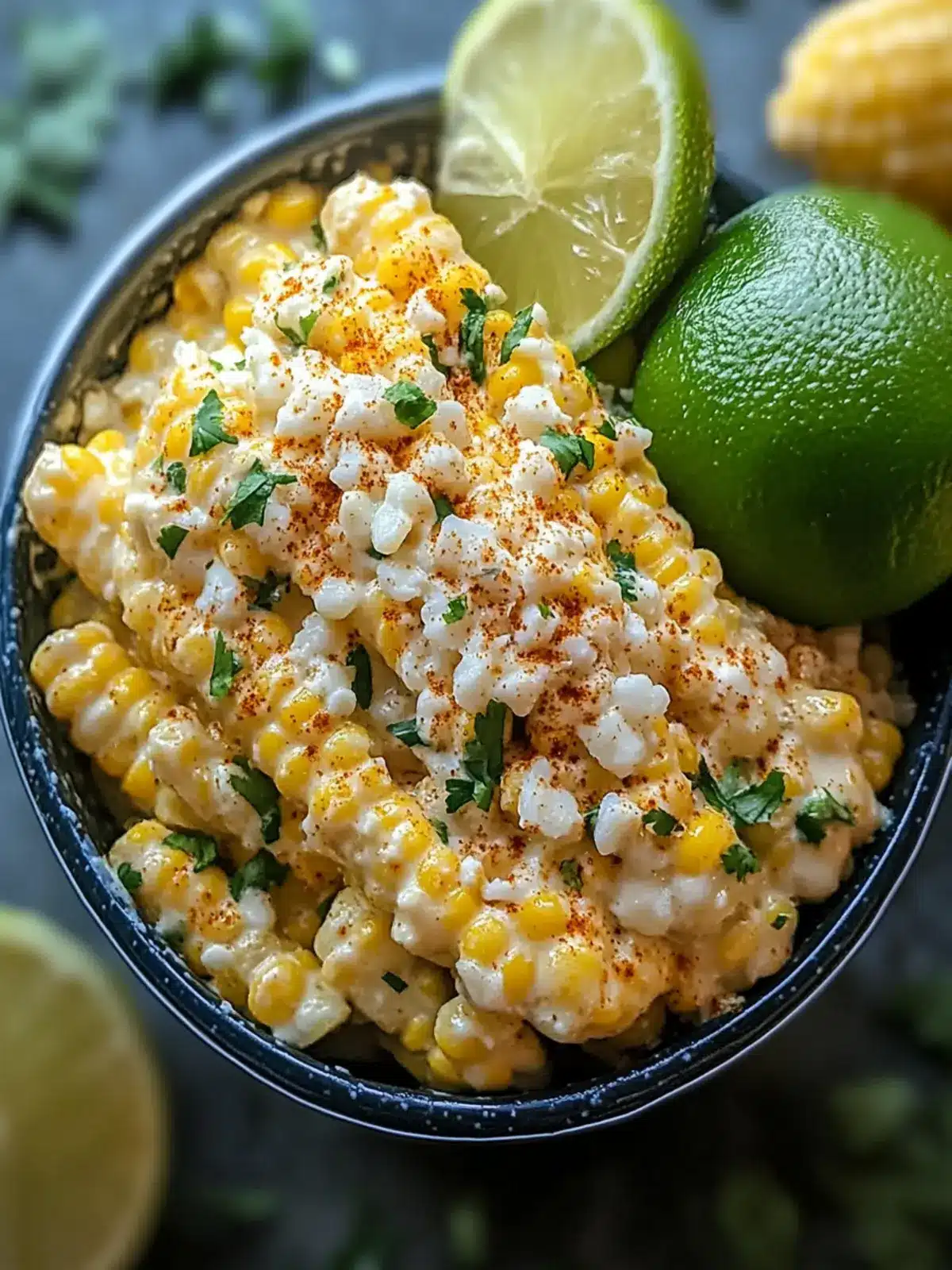 Creamy Esquites: Fast, Flavorful Twist on Mexican Street Corn 3 Creamy Esquites