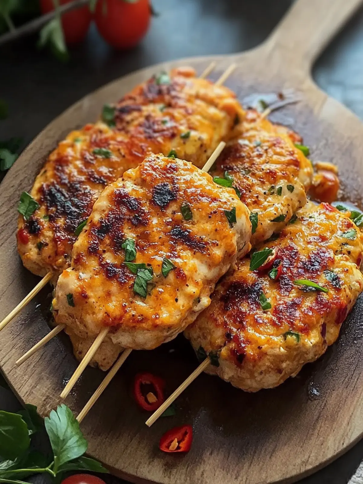 Savory Chicken Cheese Kebabs: Easy Family-Friendly Recipe 2 Chicken Cheese Kebab