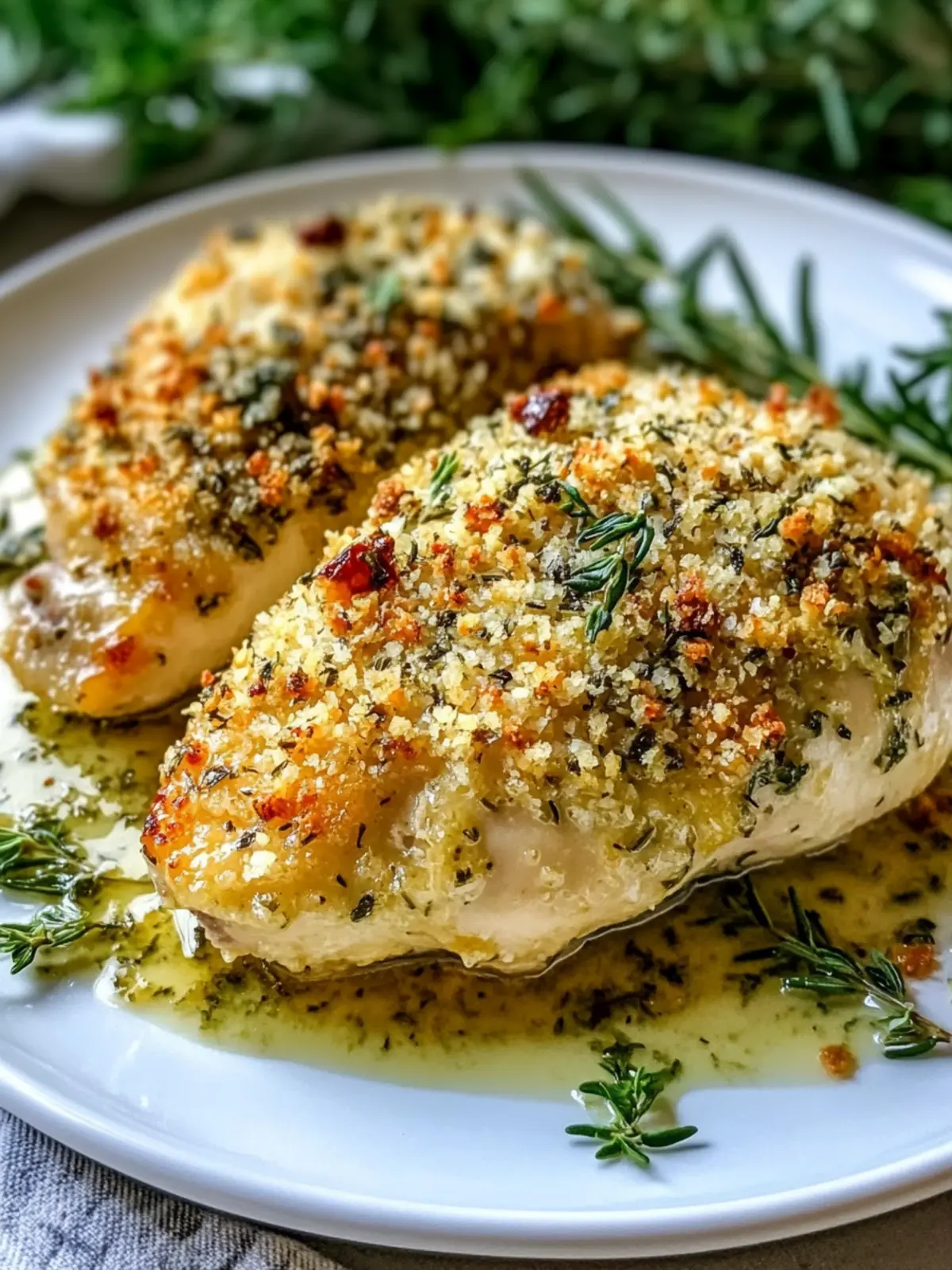 Delicious Herb-Crusted Baked Boursin Chicken for Dinner Joy 4 Herb-Crusted Baked Boursin Chicken