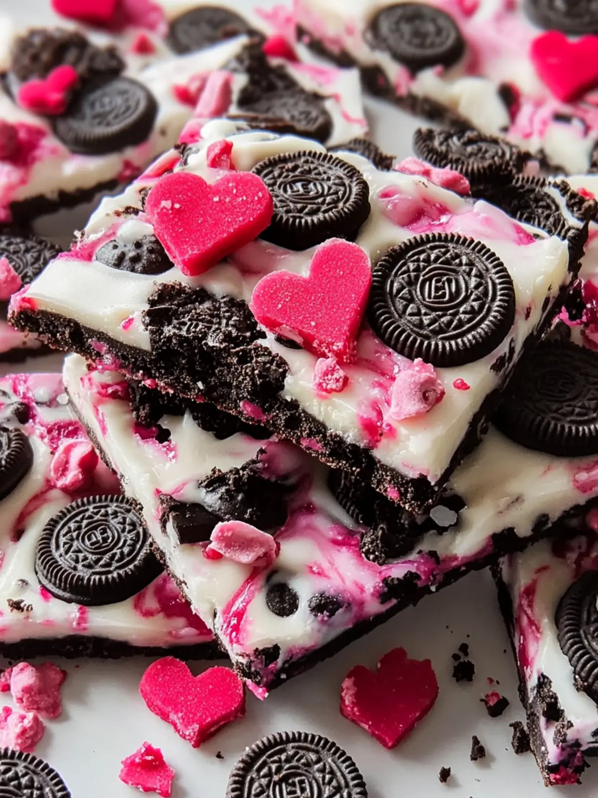 Irresistible Valentine’s Day Oreo Cookie Bark You’ll Adore 3 Valentine’s Day Oreo Cookie Bark