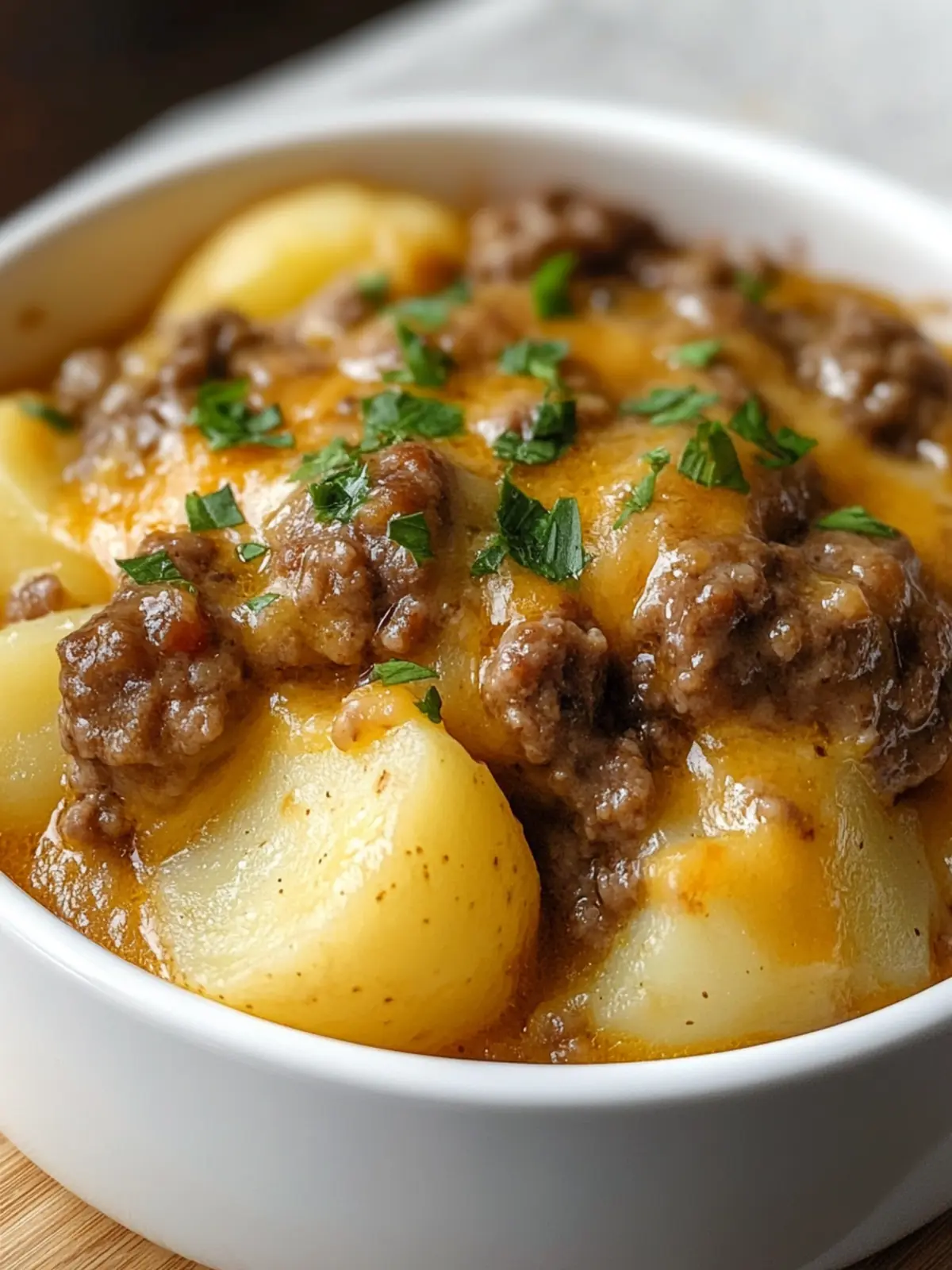 Crockpot Hamburger Potato Casserole: Cozy Weeknight Winner 2 Crockpot Hamburger Potato Casserole