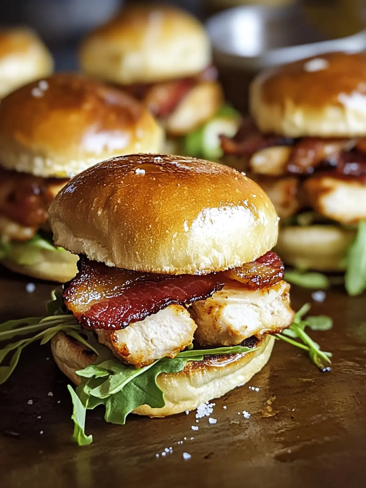 Maple Chicken Bacon Sliders: Flavor-Packed Weeknight Bliss 4 Maple Chicken Bacon Sliders