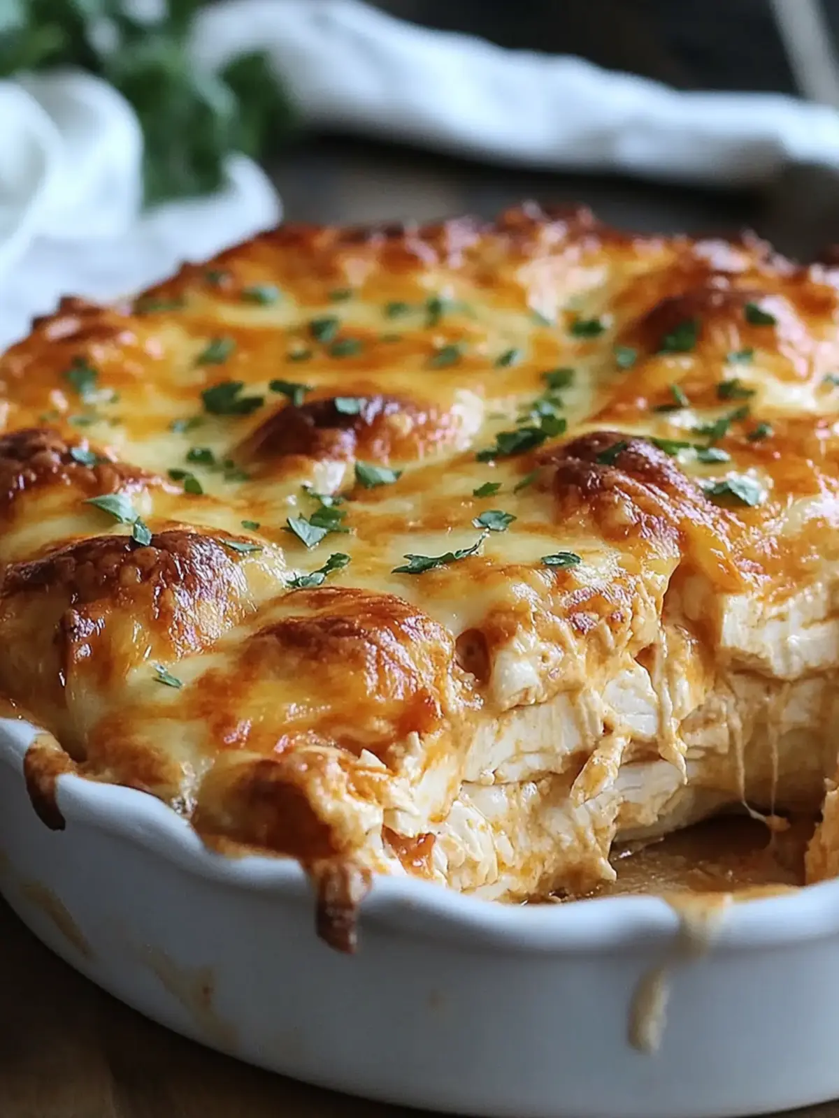 Buffalo Chicken Cheese Bake: Your New Favorite Comfort Dish 2 Buffalo Chicken Cheese Bake
