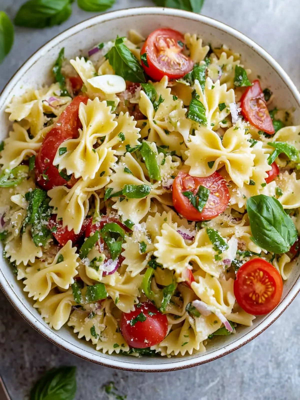 Delicious Bow Tie Pasta Salad for Effortless Summer Meals 4 Bow Tie Pasta Salad