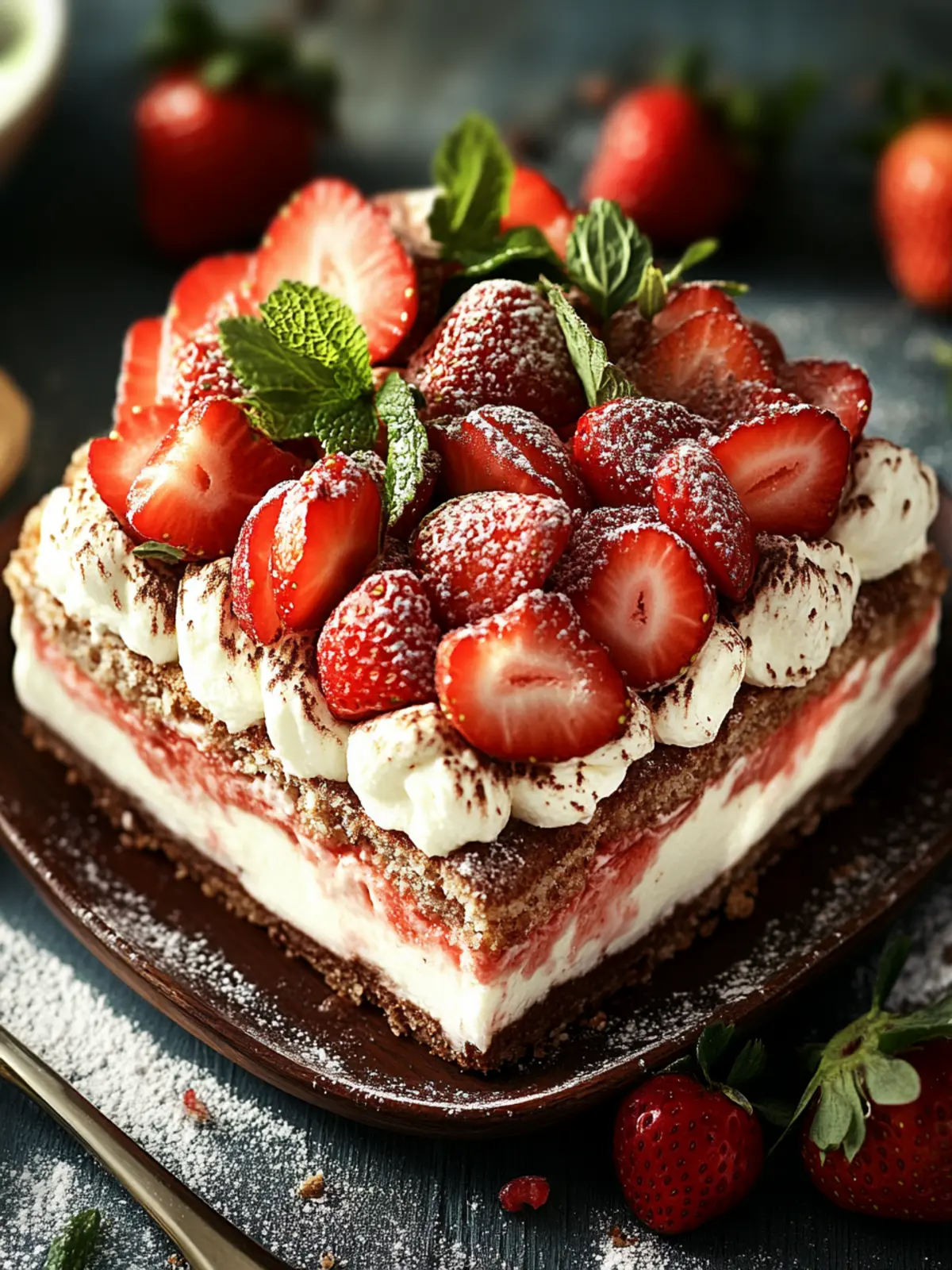 Easy No-Bake Strawberry Tiramisu for a Fruity Delight 3 Strawberry Tiramisu