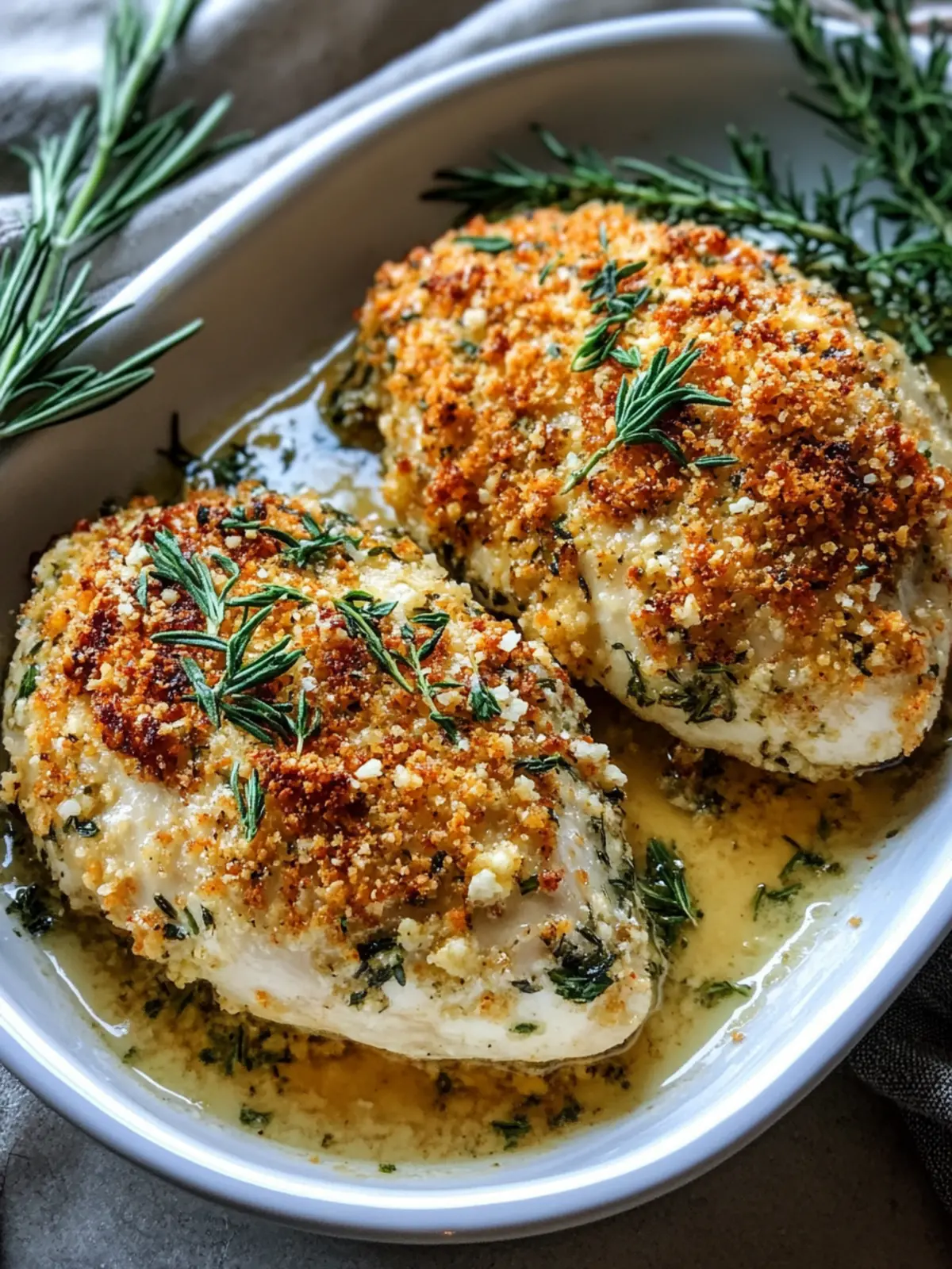 Delicious Herb-Crusted Baked Boursin Chicken for Dinner Joy 3 Herb-Crusted Baked Boursin Chicken