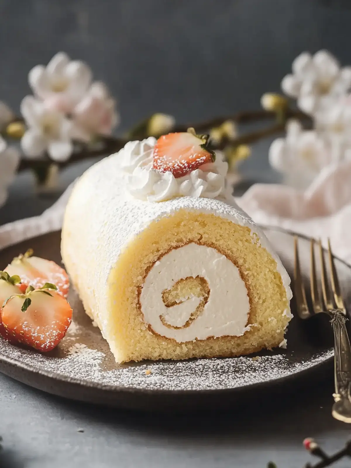 Delicious Japanese Cake Roll: Light and Fluffy Delight! 2 Japanese Cake Roll