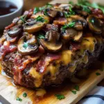 Swiss Bacon Mushroom Meatloaf: Comfort Food Bliss Awaiting You 7 Swiss Bacon Mushroom Meatloaf