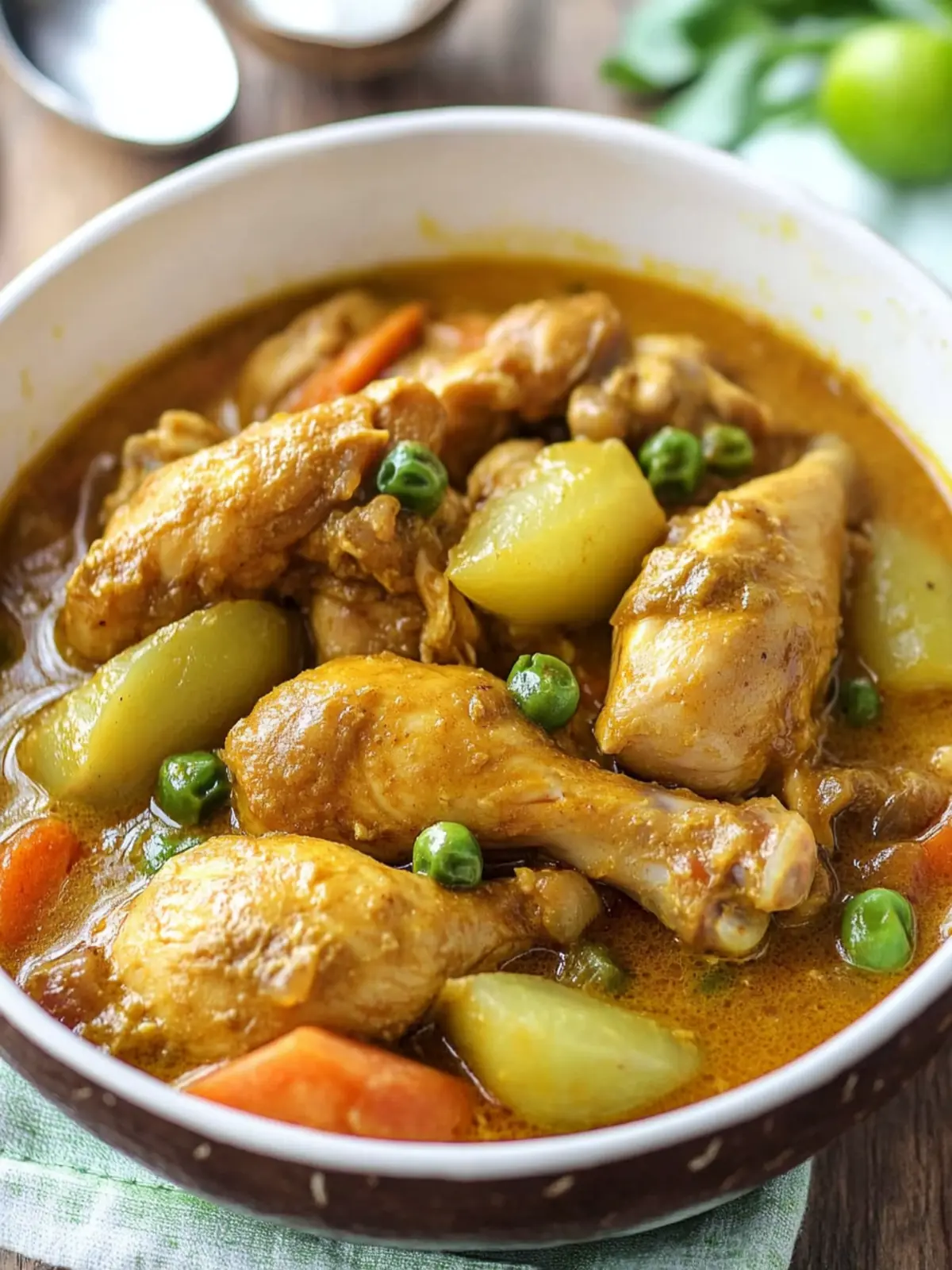 Filipino Style Chicken Curry with Coconut Milk in 25 Minutes 3 Filipino Style Chicken Curry with coconut milk
