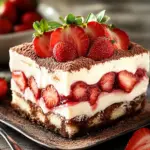 Easy No-Bake Strawberry Tiramisu for a Fruity Delight 9 Strawberry Tiramisu