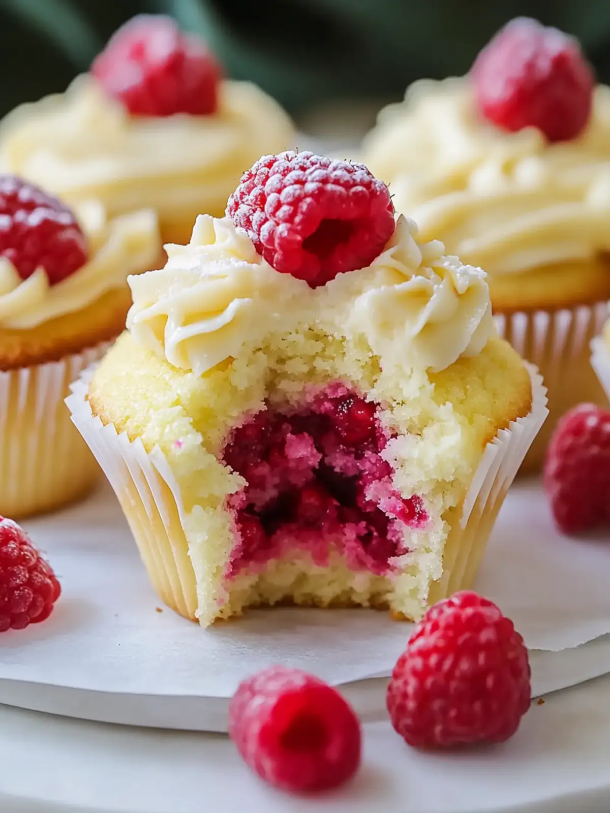 Heavenly White Chocolate Raspberry Cupcakes: Your New Favorite Dessert 5 White Chocolate Raspberry Cupcakes: Delightful Dessert