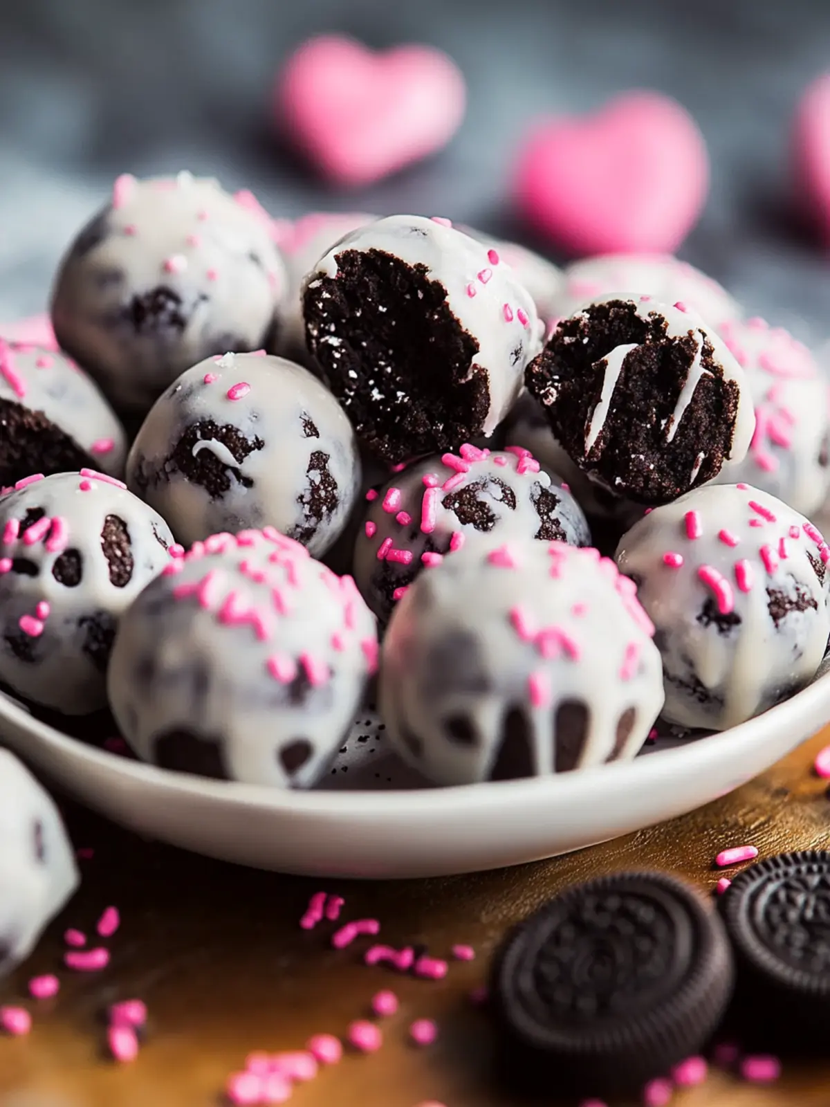 Delicious Oreo Balls for Valentine’s Day: No-Bake Treats You’ll Love 3 Oreo Balls for Valentine’s Day