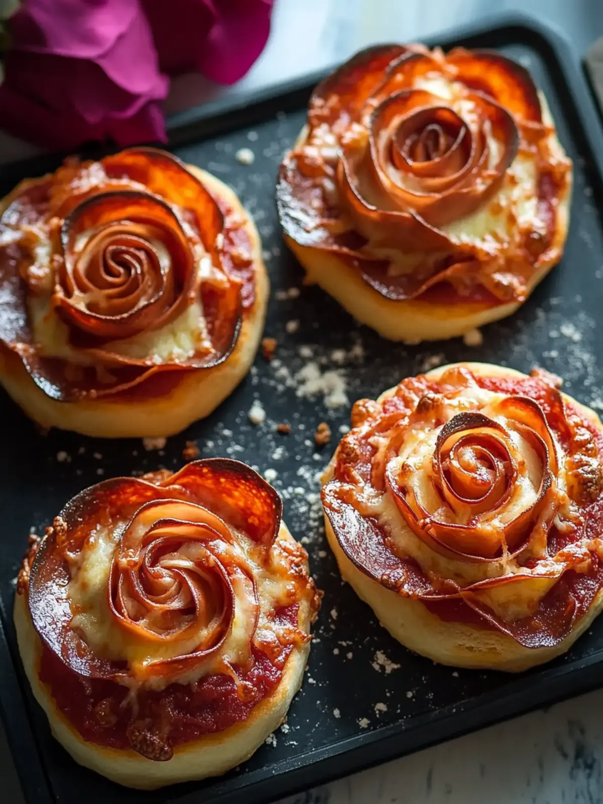 Easy Pizza Roses for Valentine’s Day: Love at First Bite 5 Easy Pizza Roses for Valentine’s Day