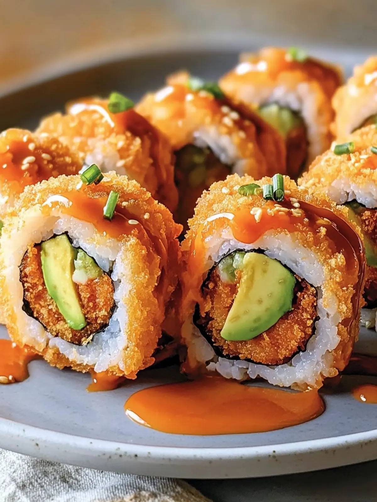 Crispy Fried Salmon & Avocado Rolls for Perfect Sushi Nights 5 Crispy Fried Salmon & Avocado Rolls