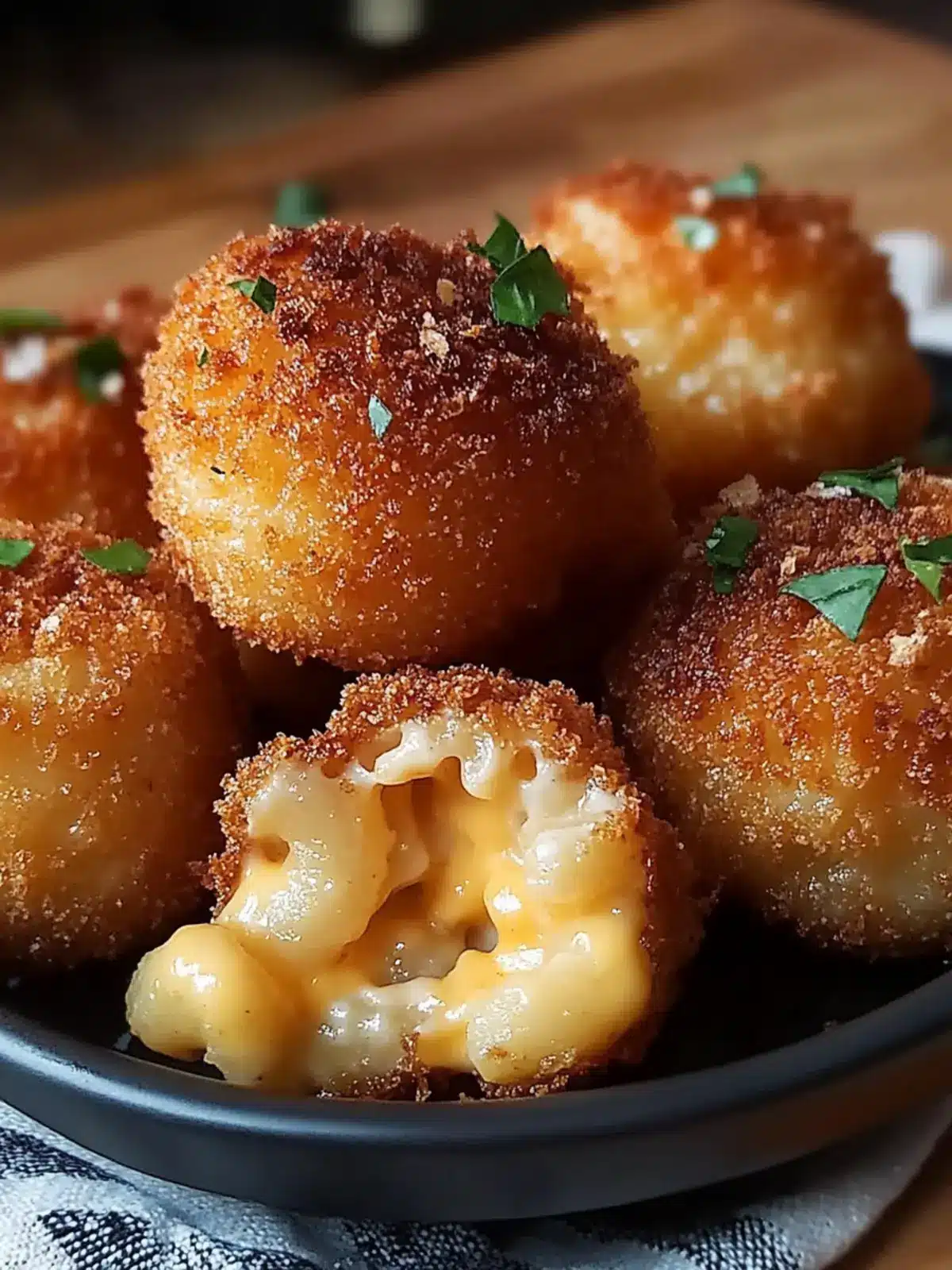 Fried Mac and Cheese Bites: Irresistibly Cheesy Snack Delight 4 Fried Mac and Cheese Bites