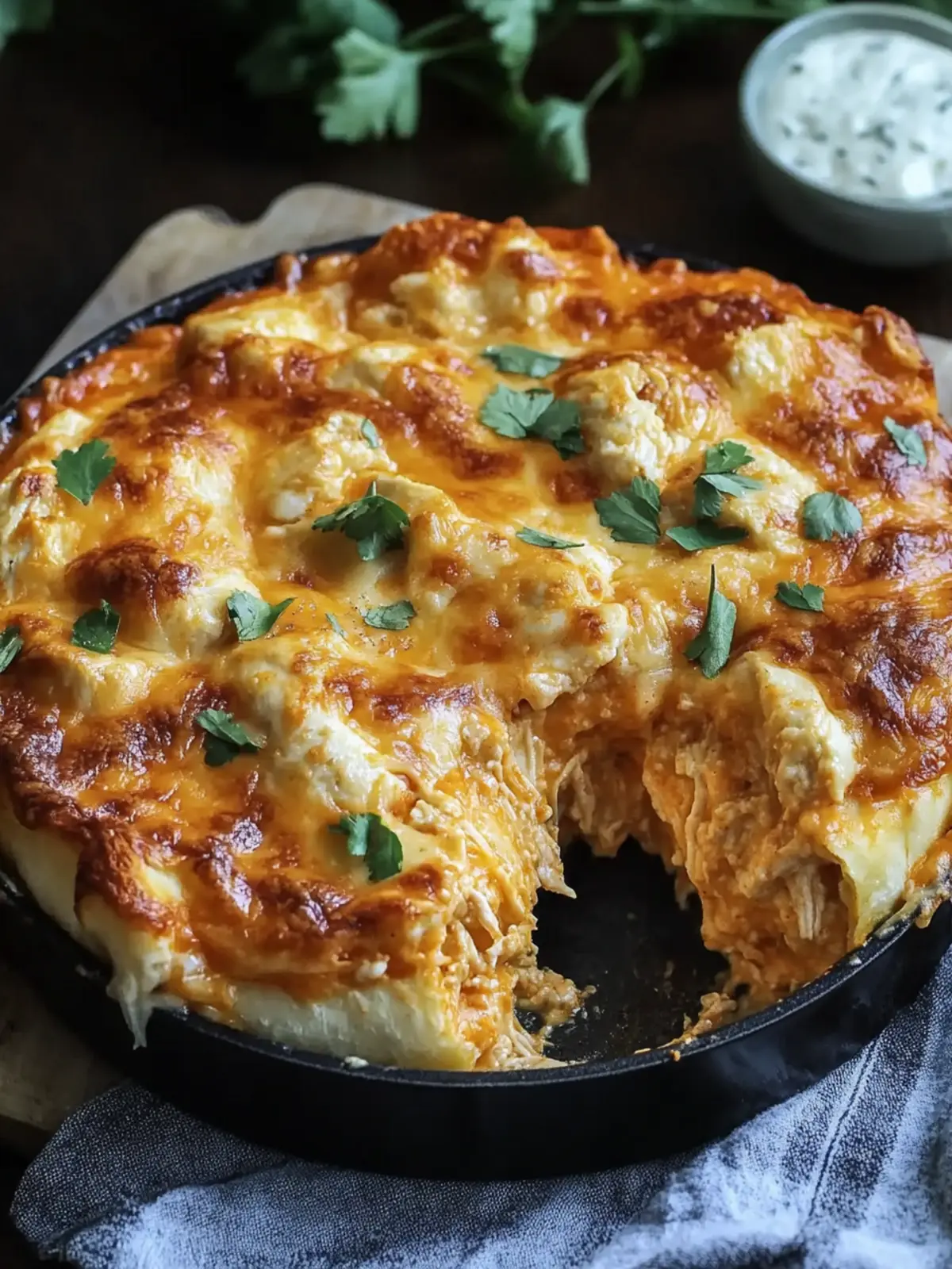 Buffalo Chicken Cheese Bake: Your New Favorite Comfort Dish 4 Buffalo Chicken Cheese Bake