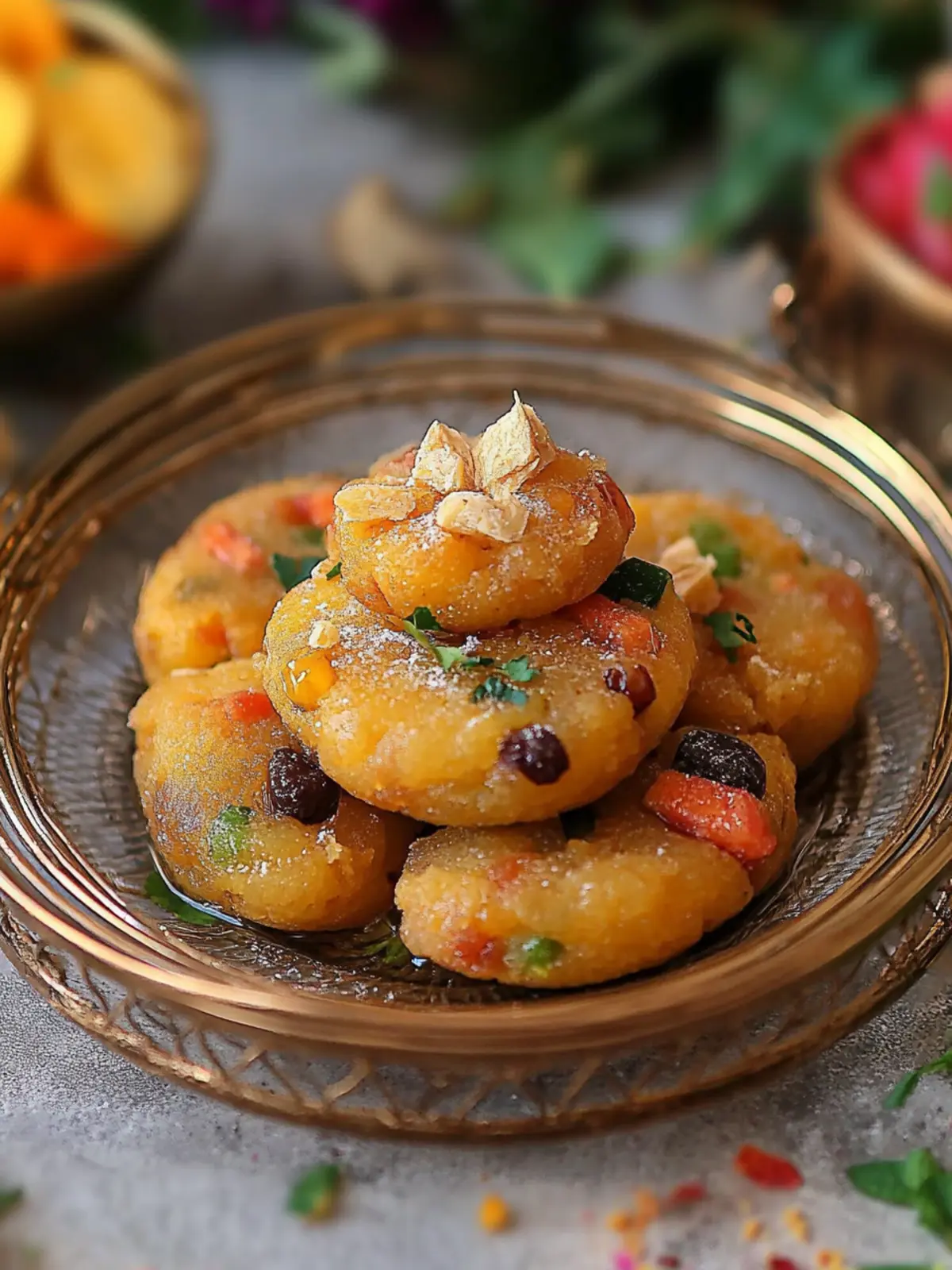 Refreshing Mixed Fruit Kanji Vada for a Tangy Spring Delight 2 Mixed Fruit Kanji Vada