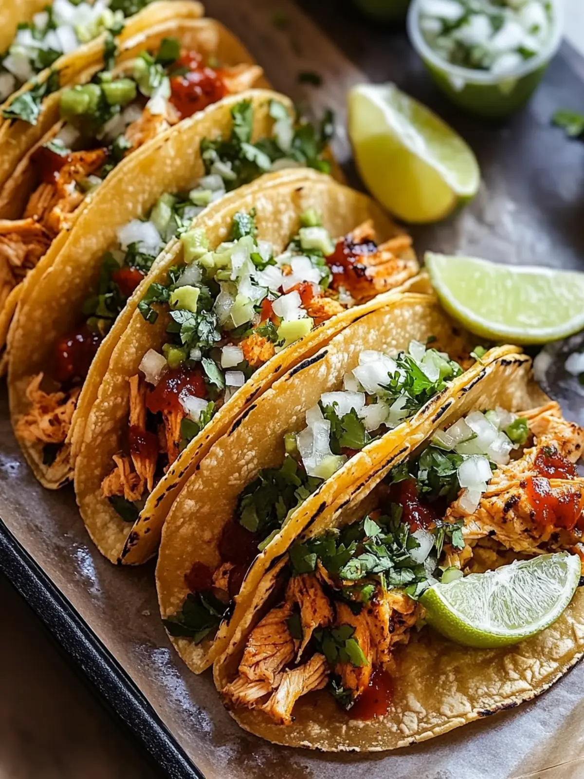 Mouthwatering Chicken Street Tacos for Your Taco Night Magic 4 Chicken Street Tacos