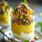 Saffron & Pistachio Parfait: A Luxurious Dessert Delight 7 Saffron & Pistachio Parfait