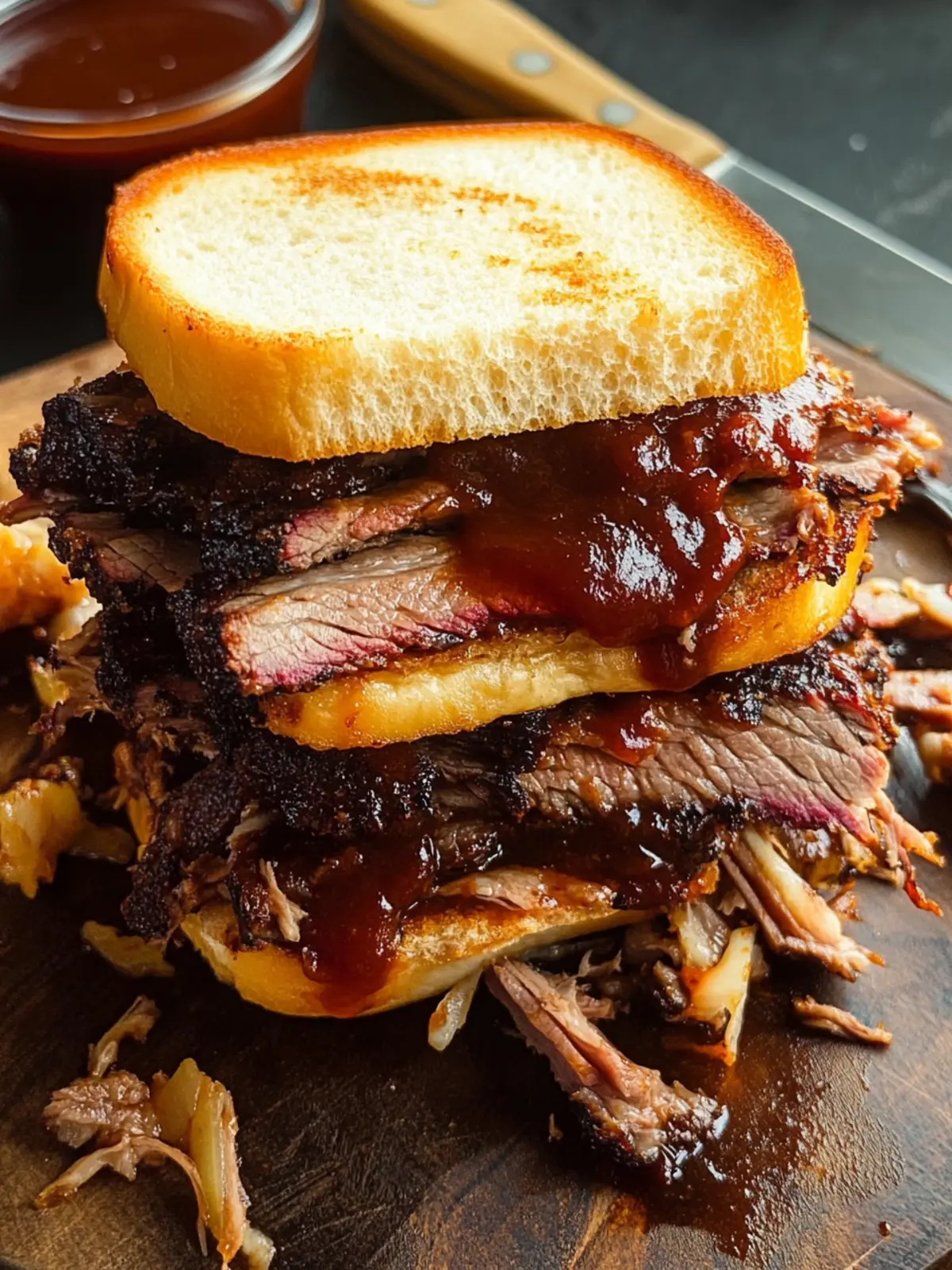 Mouthwatering BBQ Brisket Melts: Comfort Food at Its Best 4 BBQ Brisket Melts