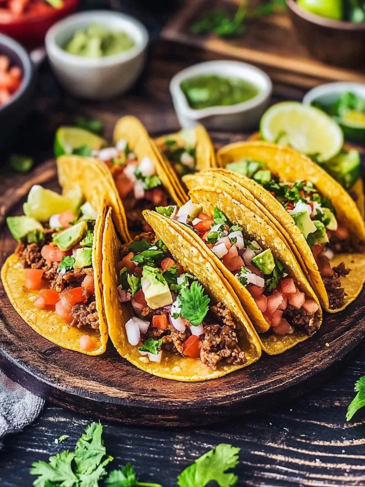 Irresistible Mini Tacos: A Quick Bite of Flavorful Fun 5 Mini Tacos