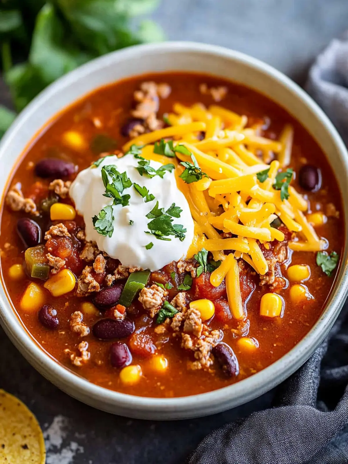 Easy Taco Soup Recipe: Hearty Comfort in Just 30 Minutes 4 Easy Taco Soup