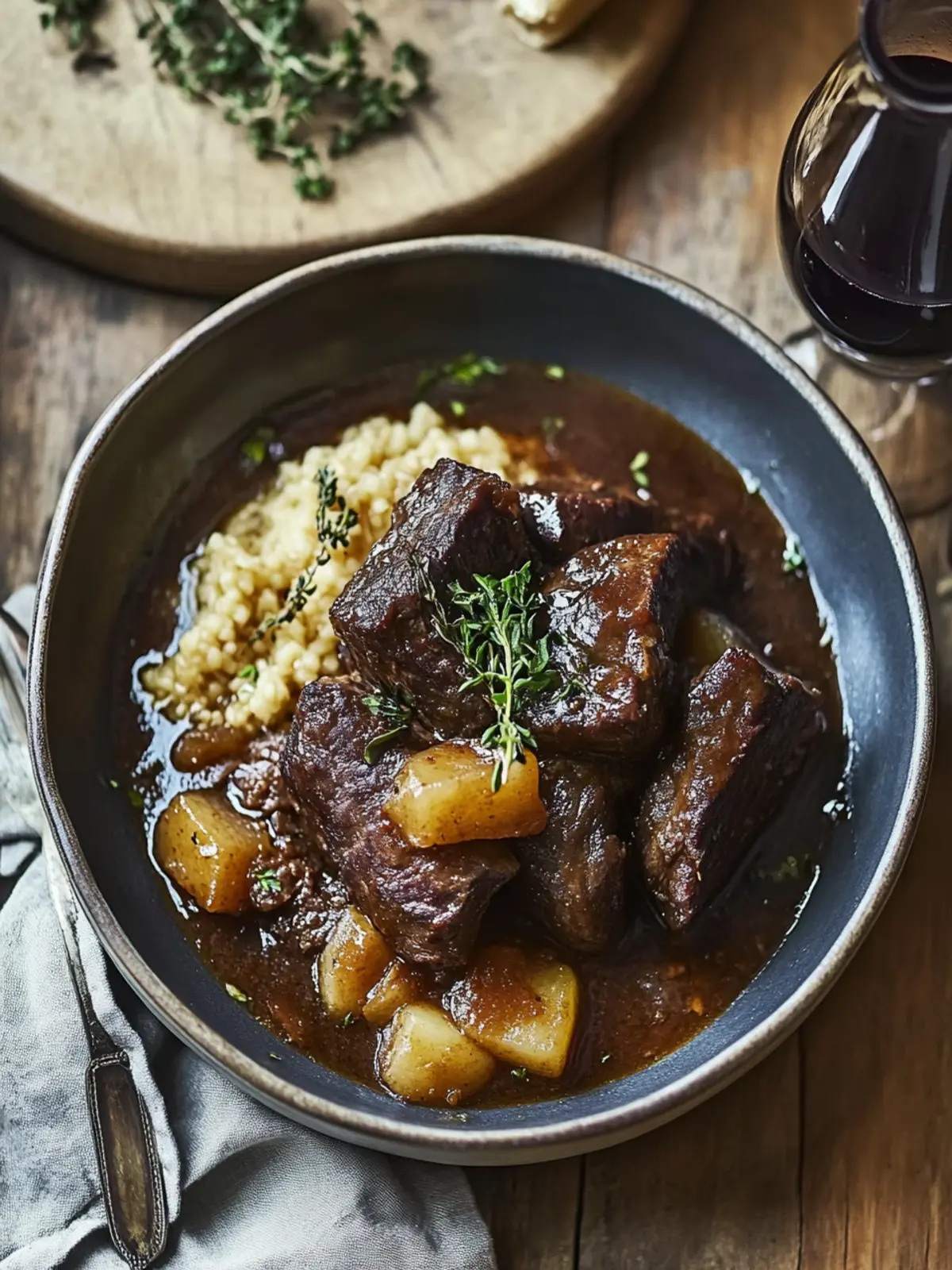 Savory Purim Wine Braised Beef for Ultimate Comfort Nights 5 Savory Purim Wine Braised Beef