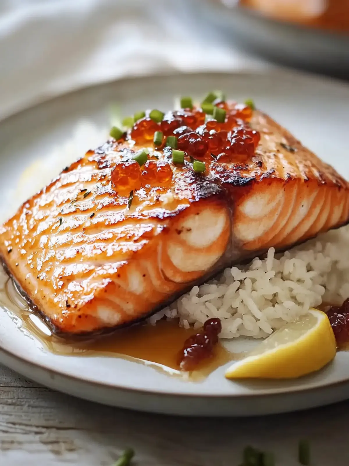 Salmón con Salsa de Soja y Miel: A Flavorful Family Delight 3 Salmón con Salsa de Soja y Miel