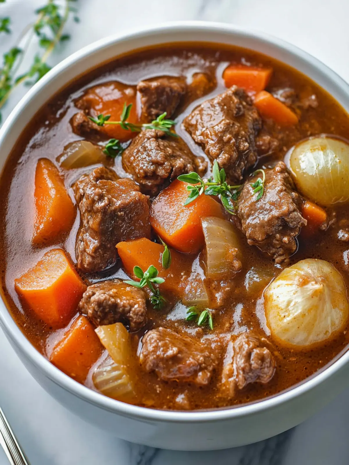 Hearty Crockpot Beef Stew with Onion Soup Mix for Busy Nights 4 Crockpot Beef Stew with Onion Soup Mix