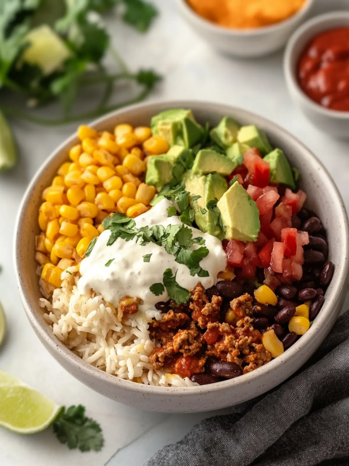 Quick & Tasty Tex-Mex Burrito Bowls in Just 20 Minutes 5 Tex-Mex Burrito Bowls