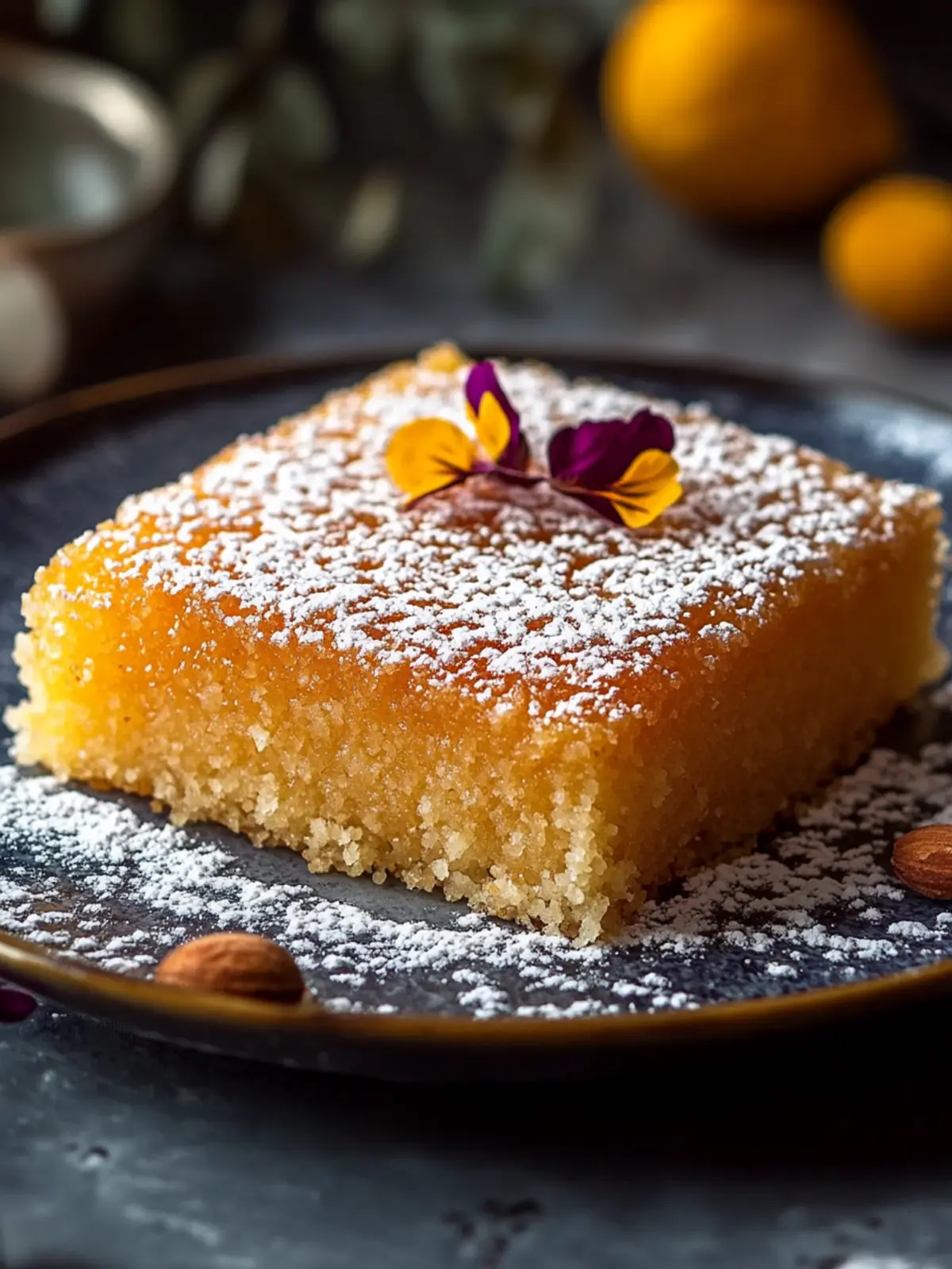 Irresistible Sweet Semolina Cake Basbousa Recipe You’ll Love 2 Sweet Semolina Cake Basbousa
